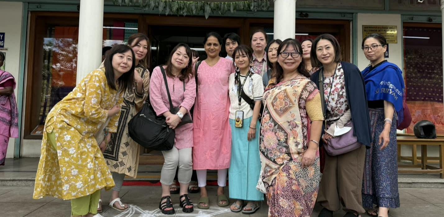 Dr. Kanmani with Japanese guests